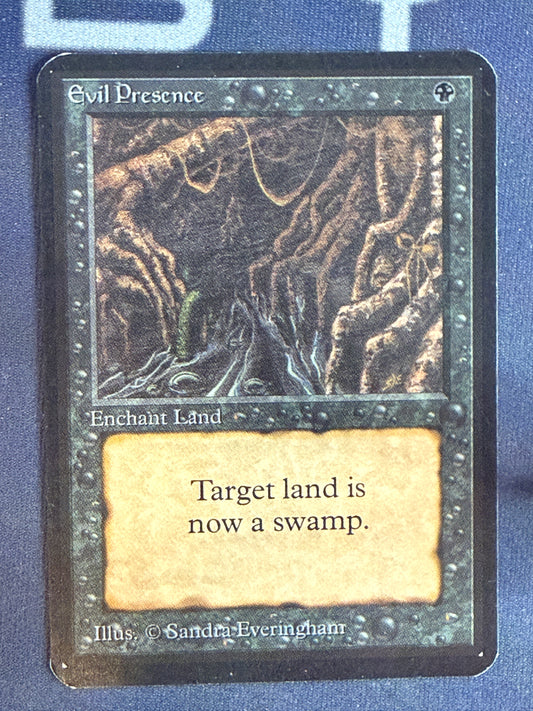Magic: the Gathering - Evil Presence (Alpha Edition)