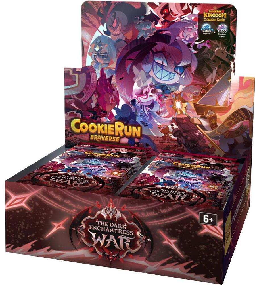 CookieRun Braverse: The Dark Enchantress War Booster Display